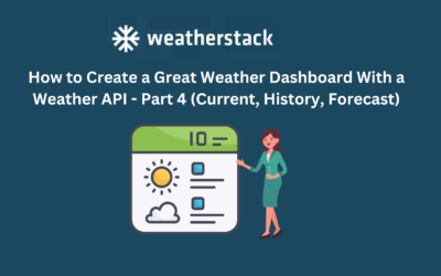 Weather Dashboard for Current, History, & Forecast Weather-Part 4