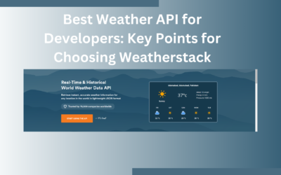 Best Weather API for Developers: Choosing Weatherstack as Best API