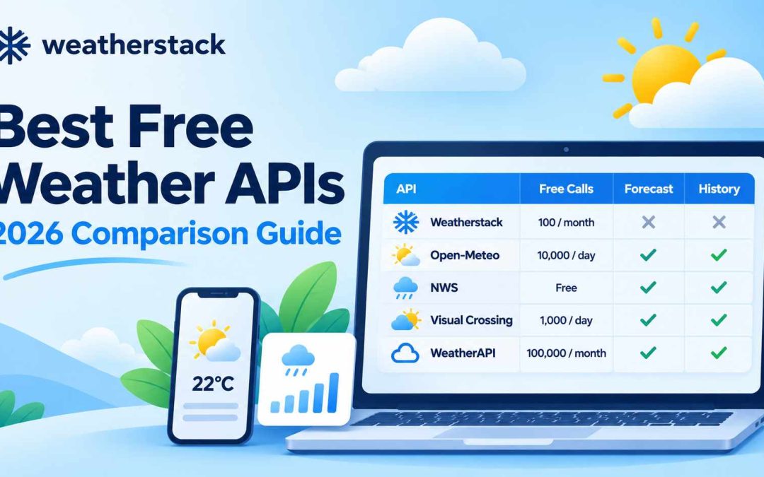 The Best Free Weather APIs in 2026, Compared